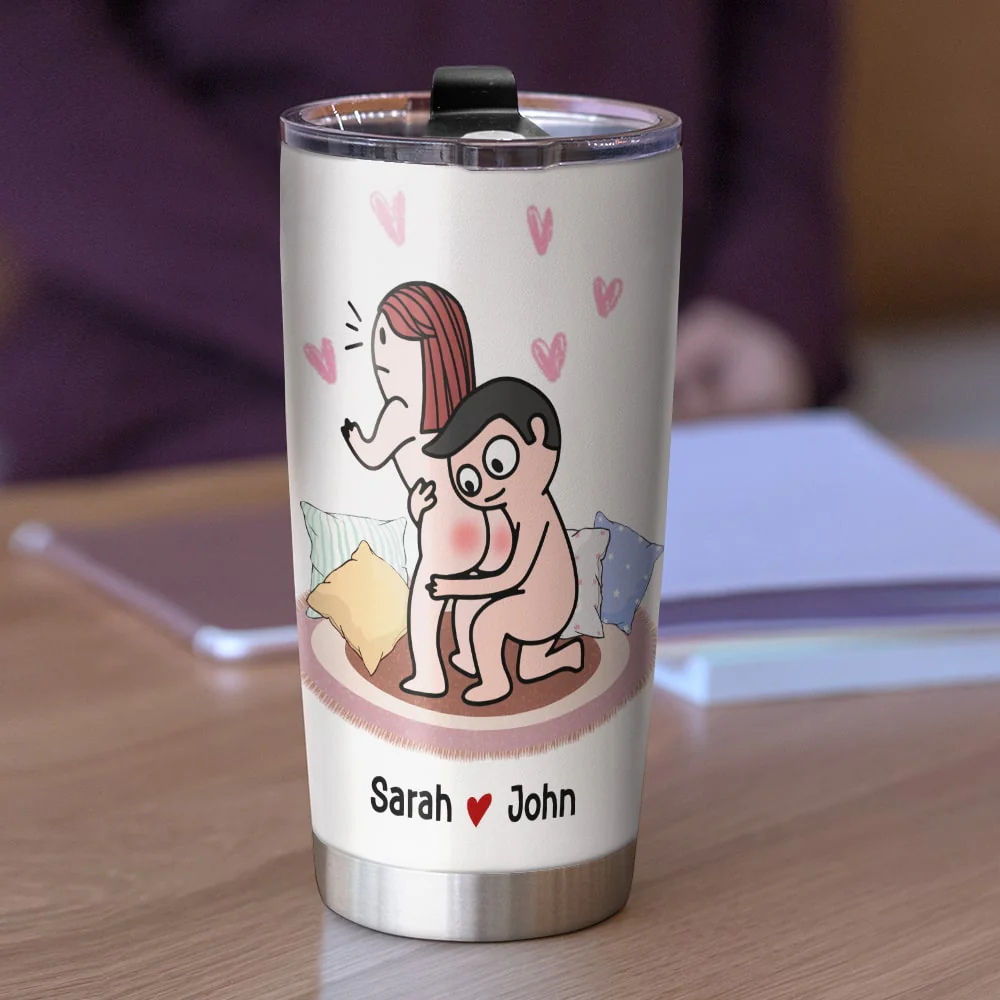 I Adore You Insulated Tumbler, Personalized Tumblers, Funny Couple Gifts, Best Valentine's Day Gift