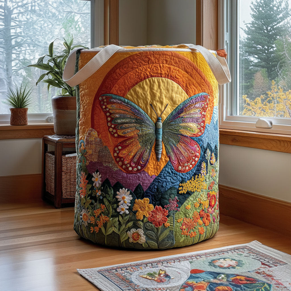 Aurora Butterfly Laundry Basket Laundry Gifts, Housewarming Gift Ideas, Mother's Day Gifts
