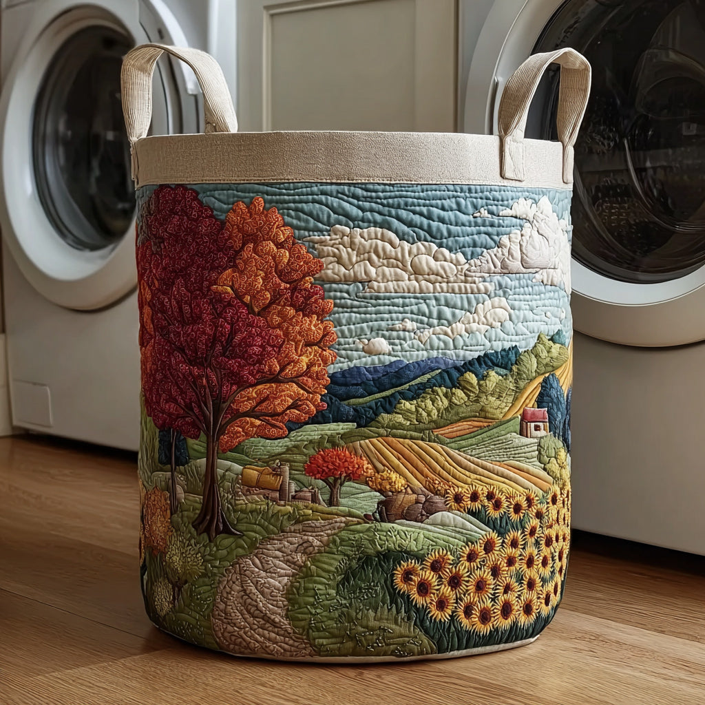 Autumn Vineyard Laundry Basket Laundry Gifts, Housewarming Gift Ideas, Mother's Day Gifts