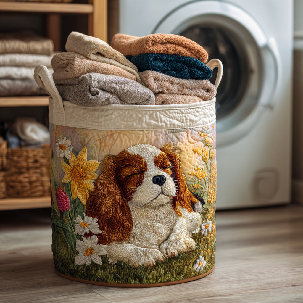 Dreamy Cavalier Day Laundry Basket Laundry Gifts, Housewarming Gift Ideas, Mother's Day Gifts