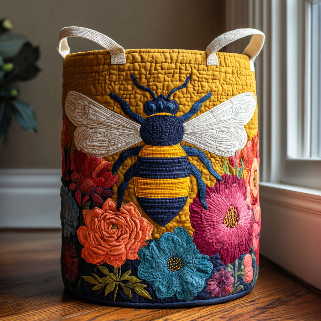 Golden Bee Laundry Basket Laundry Gifts, Housewarming Gift Ideas, Mother's Day Gifts