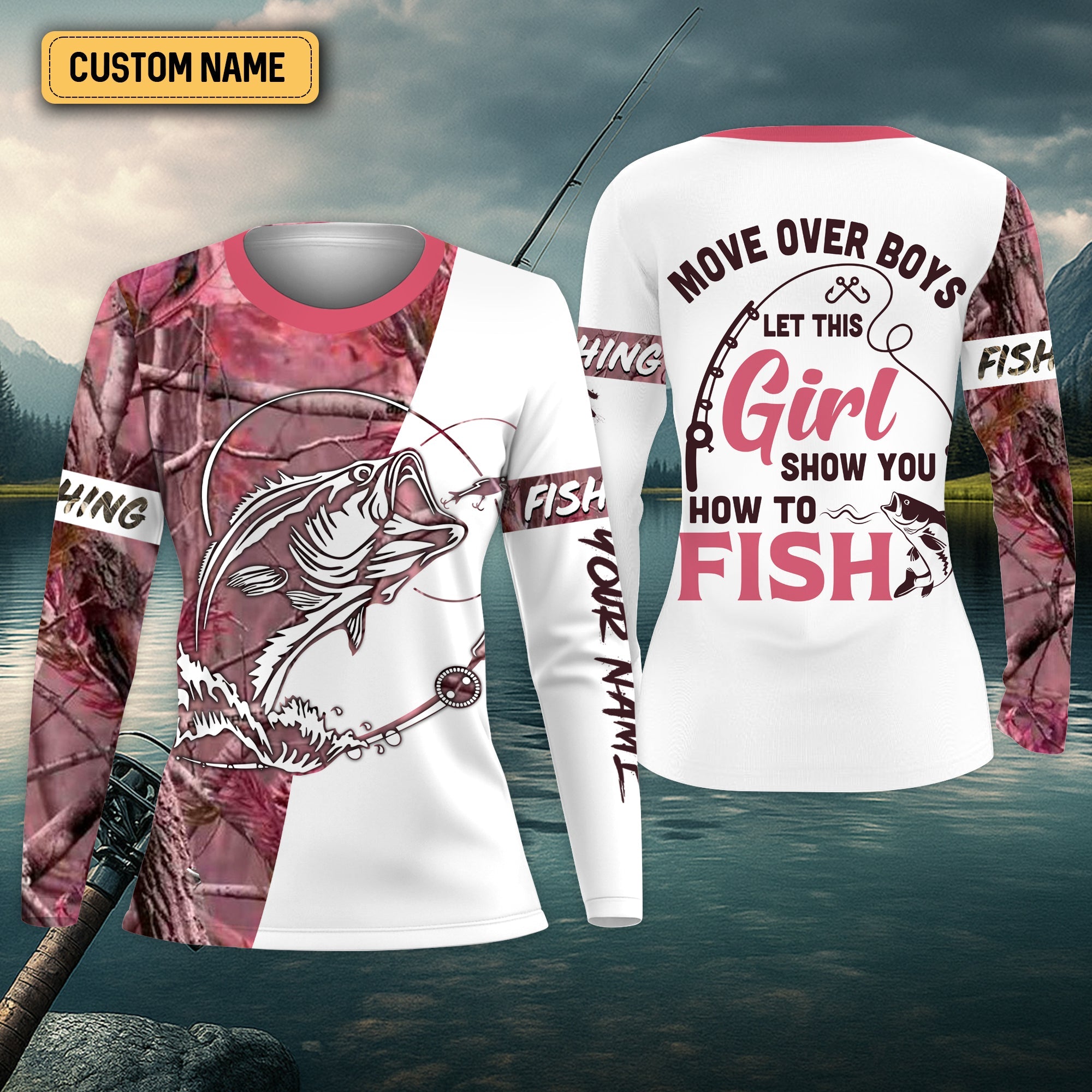 How To Fish, Funny Fishing Shirts, Fishing UPF Shirts, UV Shirts For Women, SPF Long Sleeve Shirts Womens