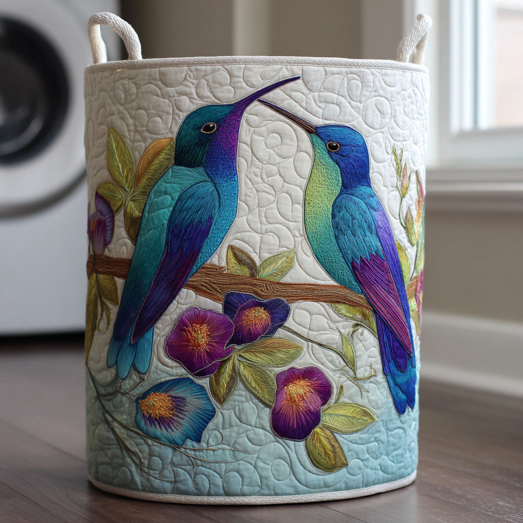 Hummingbird Delight Laundry Basket Laundry Gifts, Housewarming Gift Ideas, Mother's Day Gifts