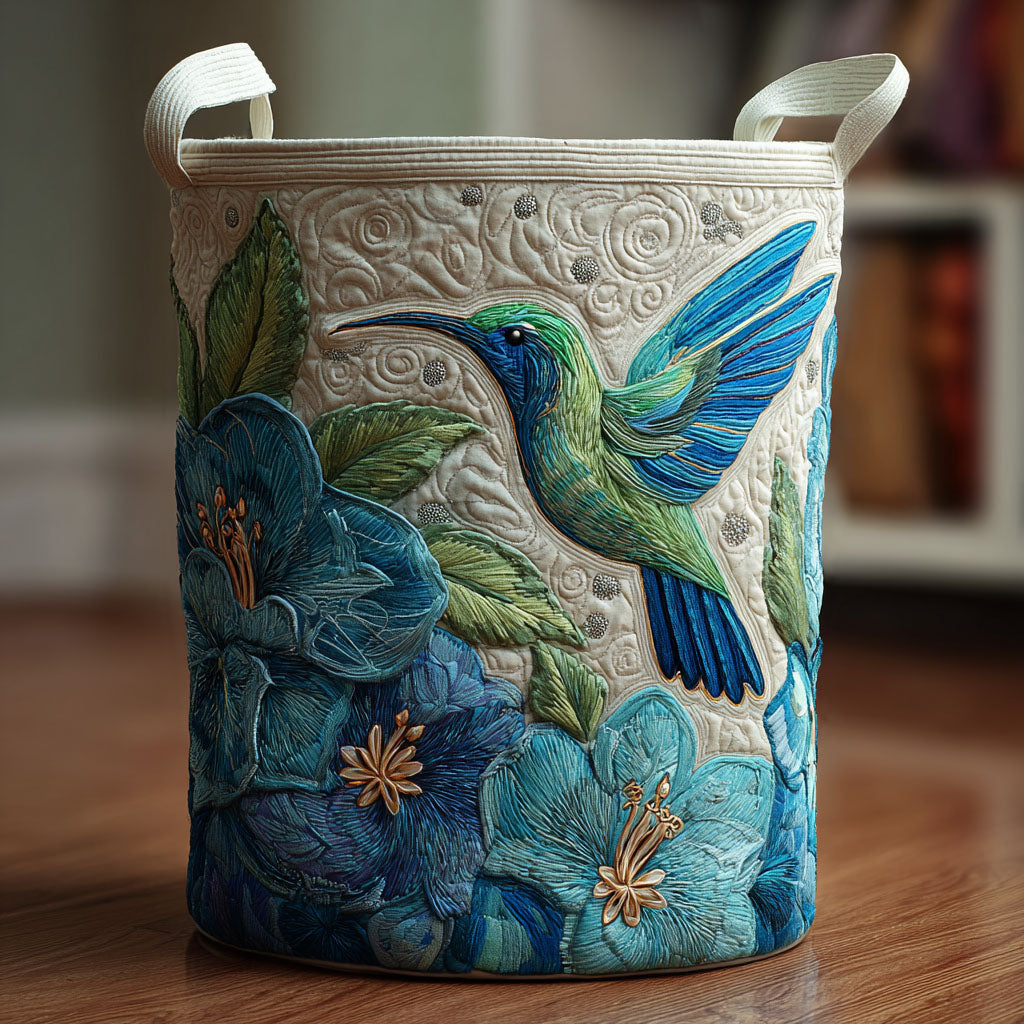 Hummingbird Haven Laundry Basket Laundry Gifts, Housewarming Gift Ideas, Mother's Day Gifts