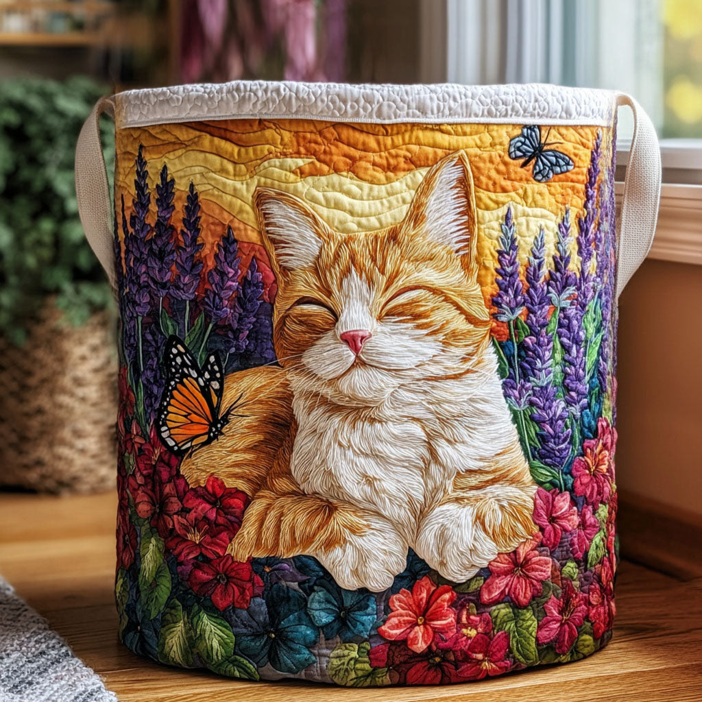 Lavender Afternoon Laundry Basket Laundry Gifts, Housewarming Gift Ideas, Mother's Day Gifts