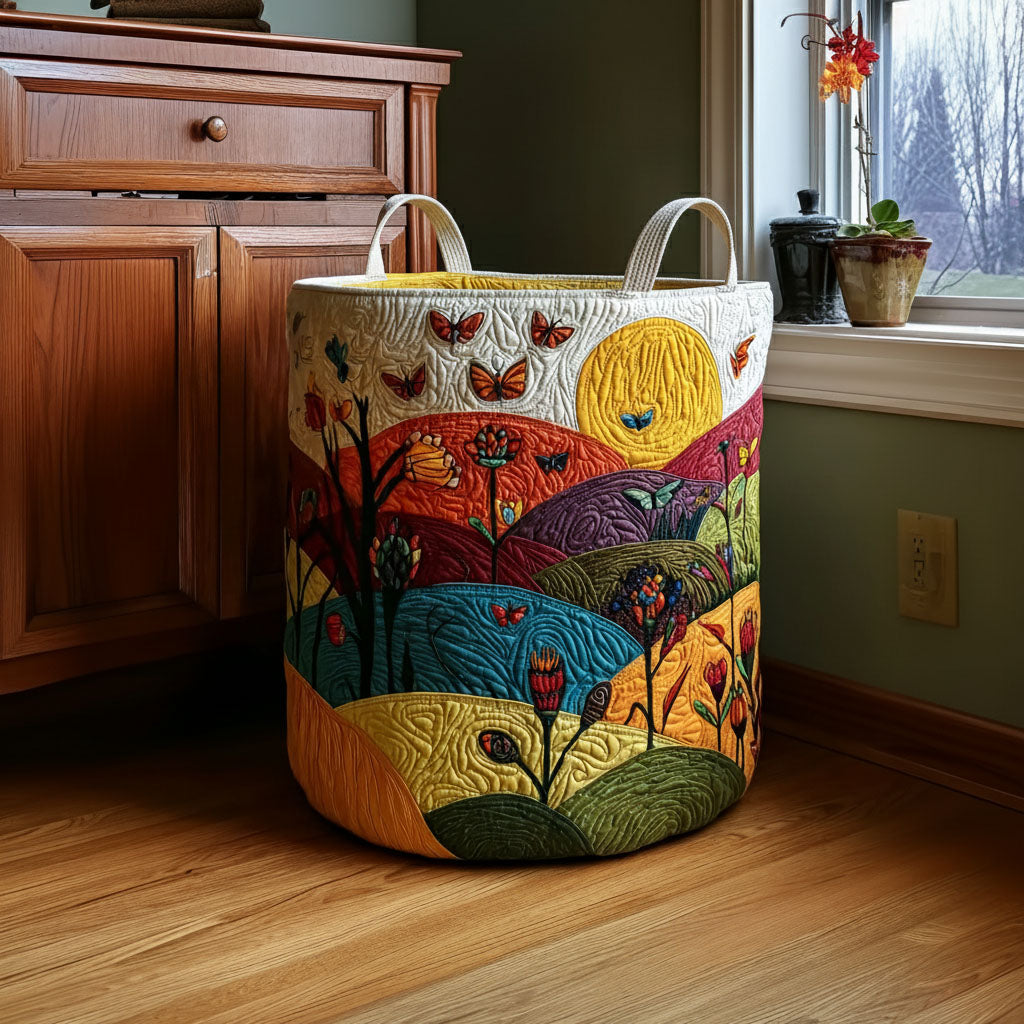 Meadow Glow Laundry Basket Laundry Gifts, Housewarming Gift Ideas, Mother's Day Gifts