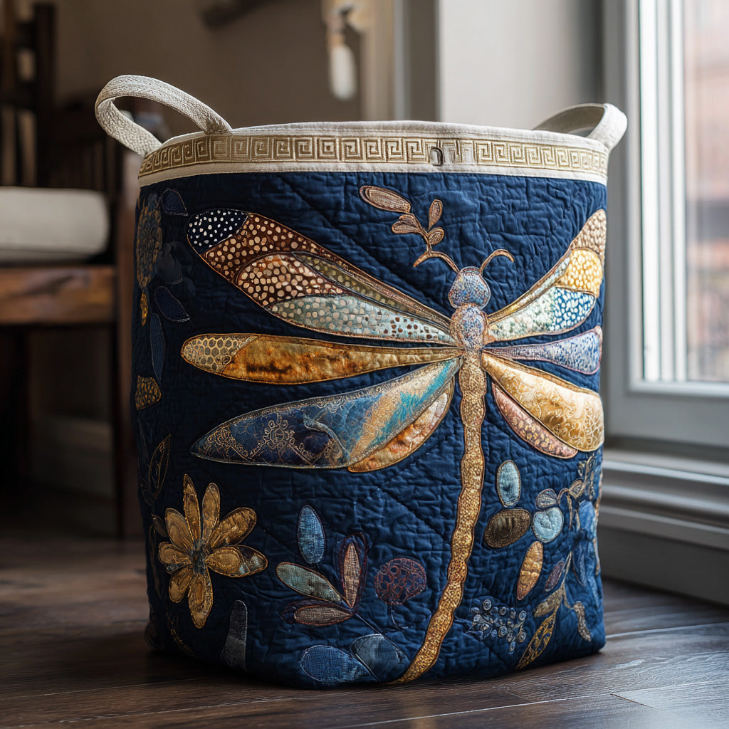 Twilight Dragonfly Laundry Basket Laundry Gifts, Housewarming Gift Ideas, Mother's Day Gifts