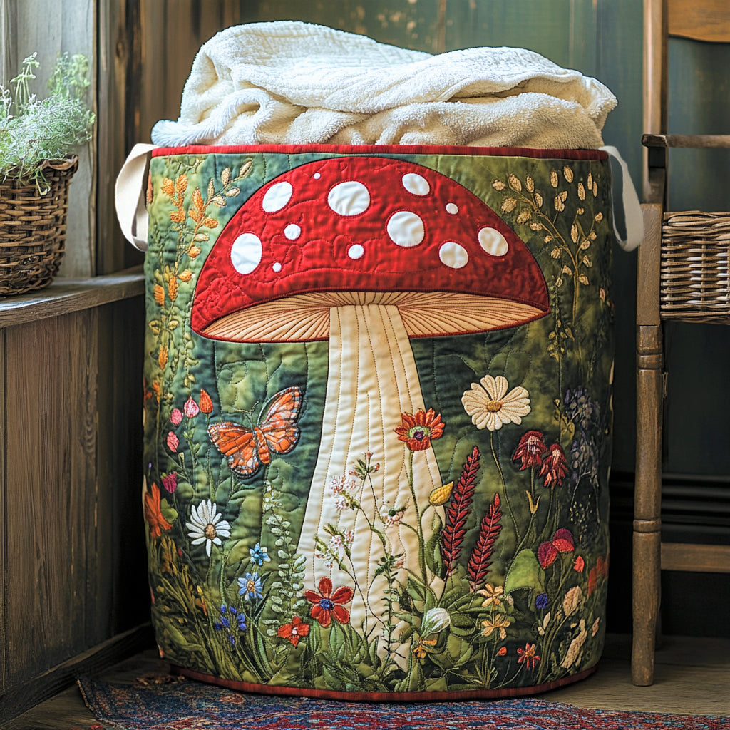 Woodland Mushroom Laundry Basket Laundry Gifts, Housewarming Gift Ideas, Mother's Day Gifts