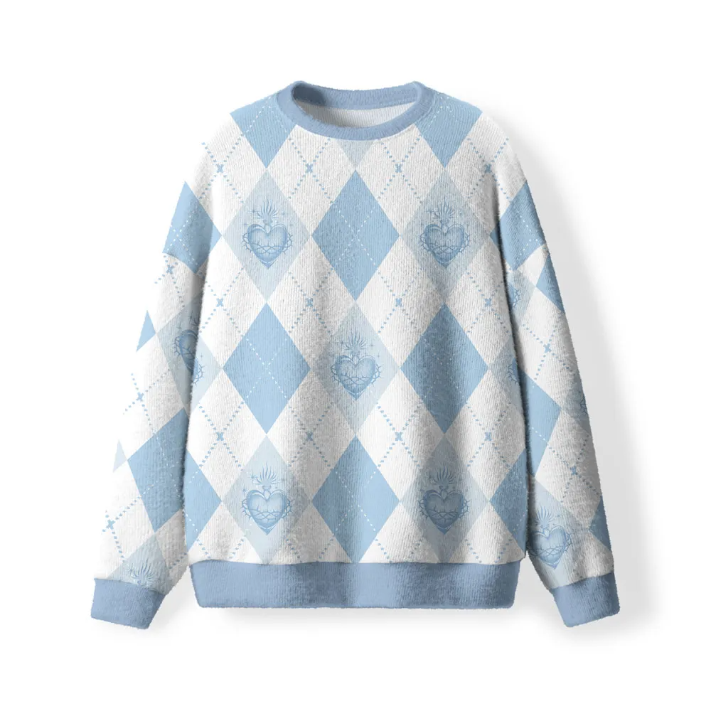 Keep Your Heart On Fire For Jesus Christian Funny Ugly Sweater, Ugly Xmas Sweater, Christmas Ugly Sweatshirt