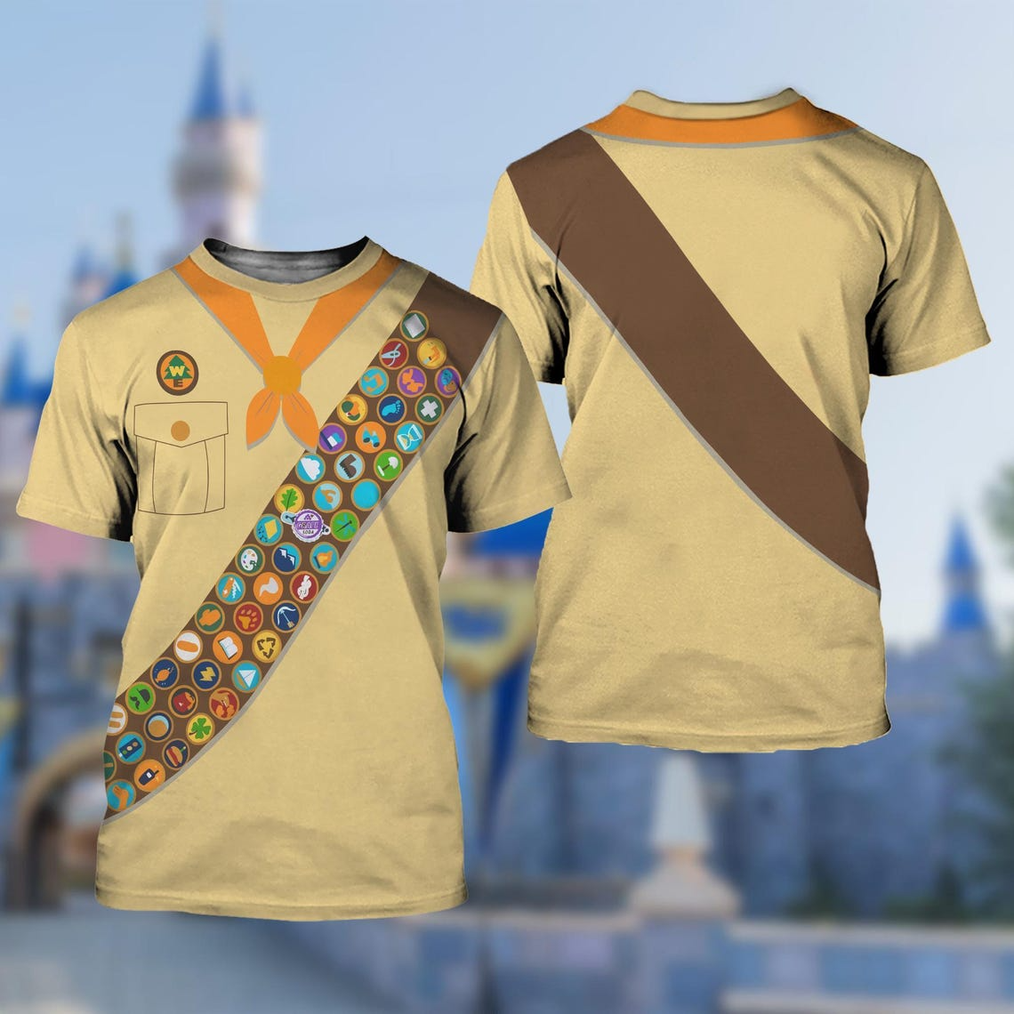 Russell Up Costume Shirt, Movie Character Costume, Halloween Funny Shirts, Halloween Gift