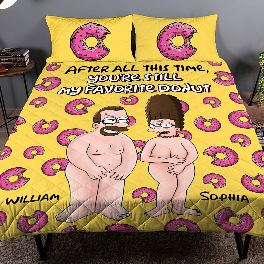After All This Time Personalized Funny Couple Quilt Bed Sets, Couple Bedding Set, Valentine Gift For Couple