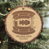 The Eras Tour Foxborough Stadium Ornament, Personalized Christmas Wood Ornament, Gift For Swifties