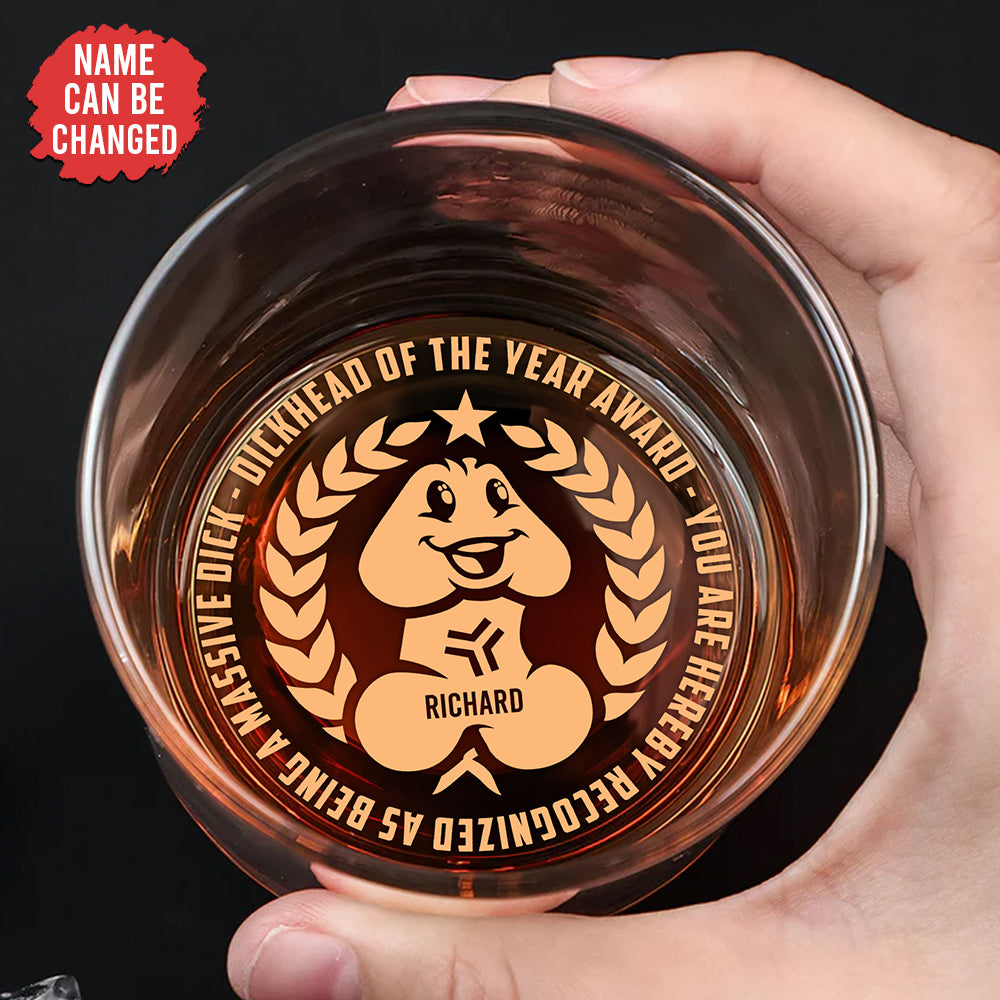 Personalized Funny Whiskey Glass, Gifts for Husband, Valentine Gifts For Him