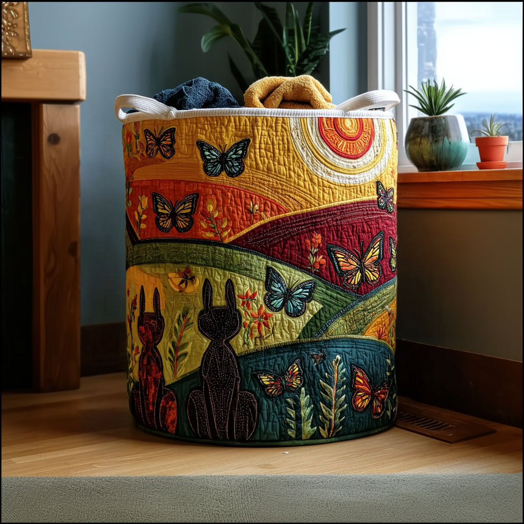 Blooming Wings Laundry Basket Laundry Gifts, Housewarming Gift Ideas, Mother's Day Gifts