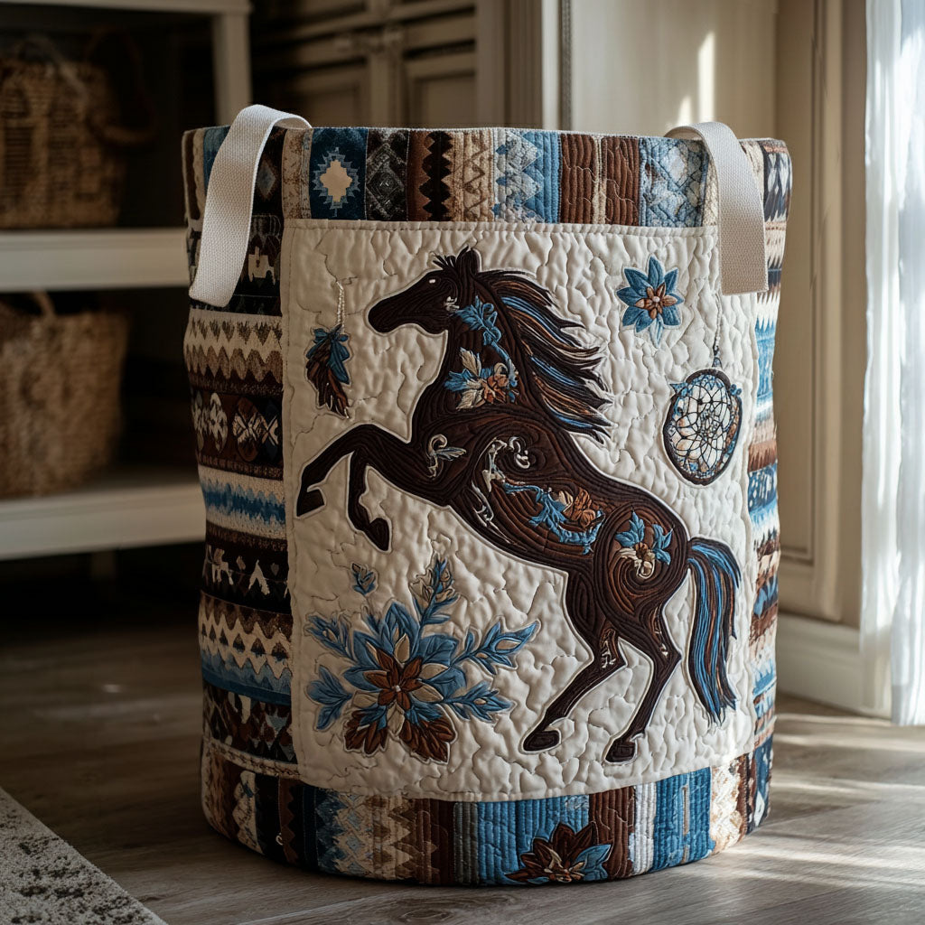 Blue Mesa Mustang Laundry Basket Laundry Gifts, Housewarming Gift Ideas, Mother's Day Gifts