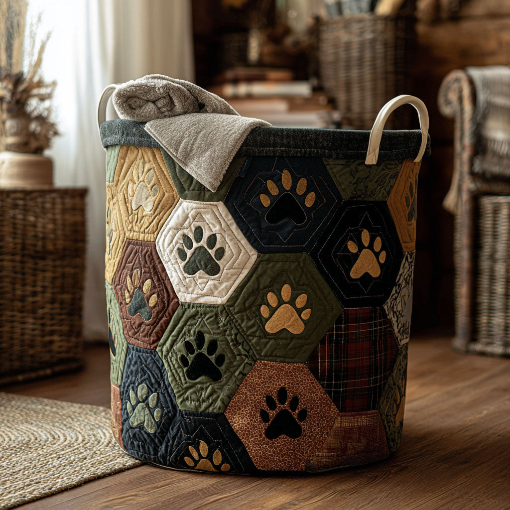 Cabin Comfort Paws Laundry Basket Laundry Gifts, Housewarming Gift Ideas, Mother's Day Gifts