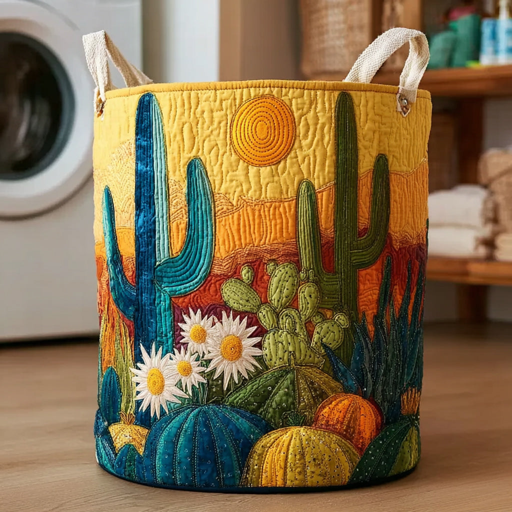 Cactus Sol Laundry Basket Laundry Gifts, Housewarming Gift Ideas, Mother's Day Gifts