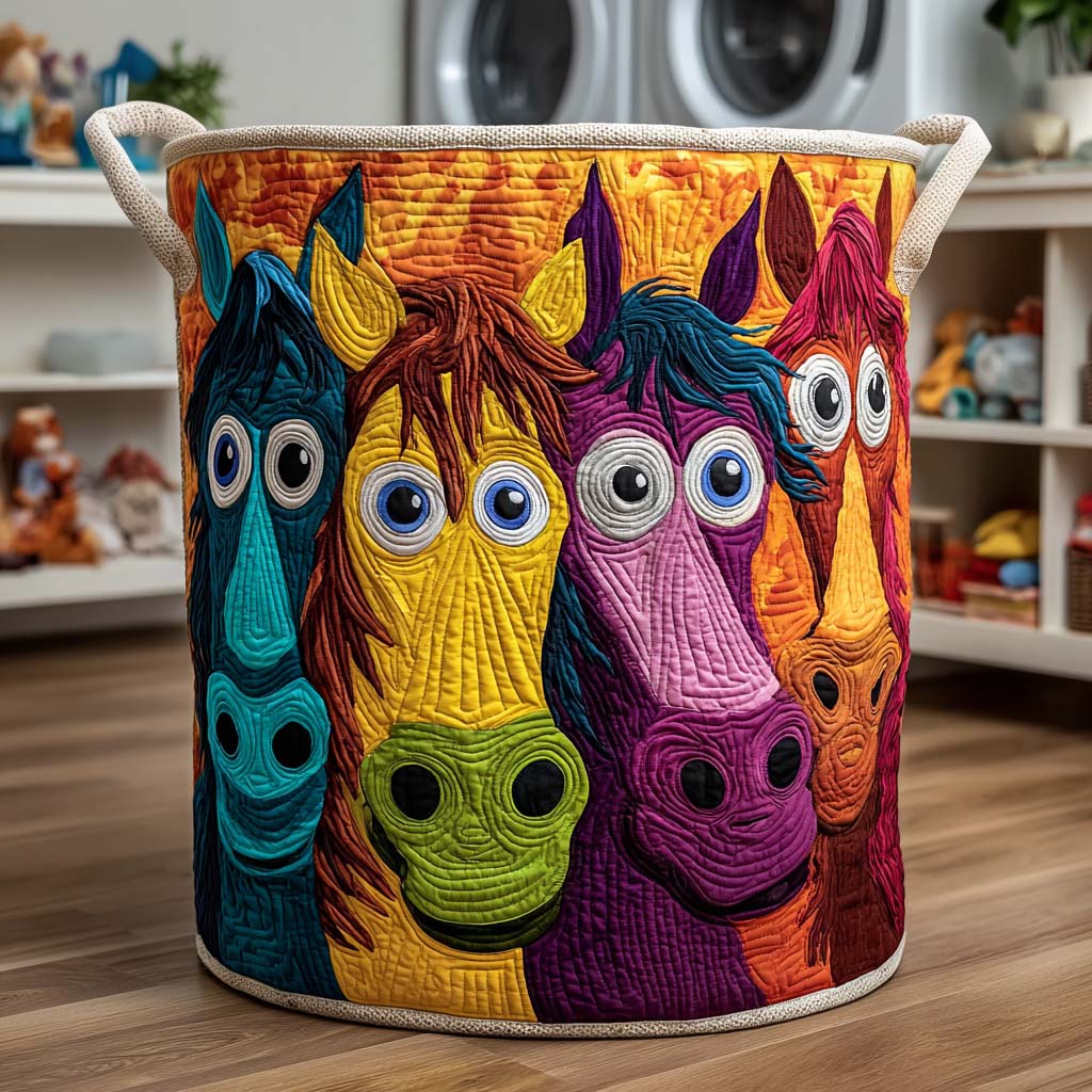 Colorful Companions Laundry Basket Laundry Gifts, Housewarming Gift Ideas, Mother's Day Gifts