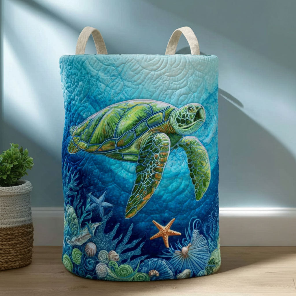 Deep Blue Voyager Laundry Basket Laundry Gifts, Housewarming Gift Ideas, Mother's Day Gifts