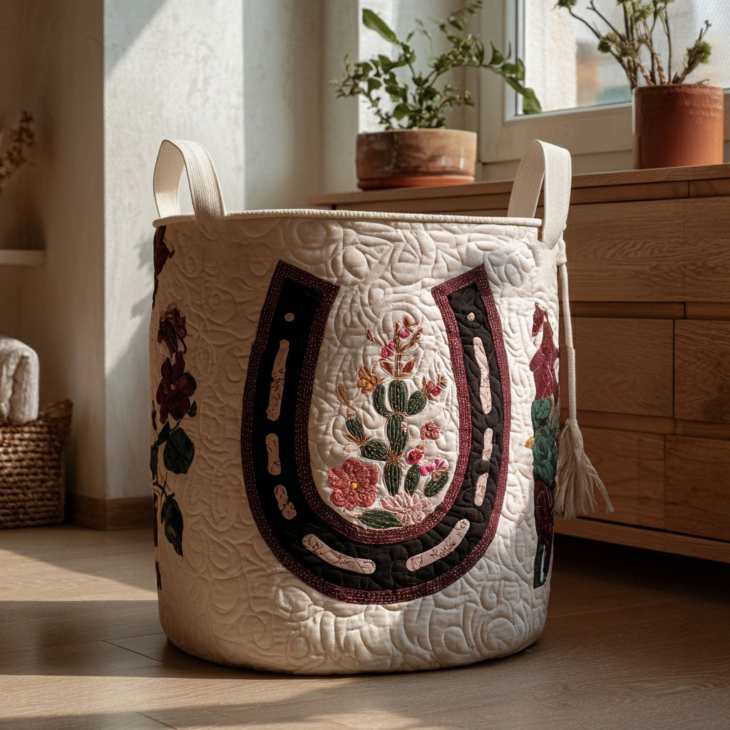 Desert Rose Rider Laundry Basket Laundry Gifts, Housewarming Gift Ideas, Mother's Day Gifts