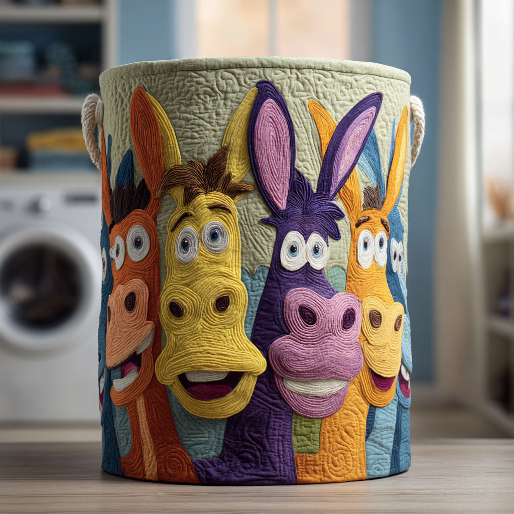 Donkey Crew Laundry Basket Laundry Gifts, Housewarming Gift Ideas, Mother's Day Gifts