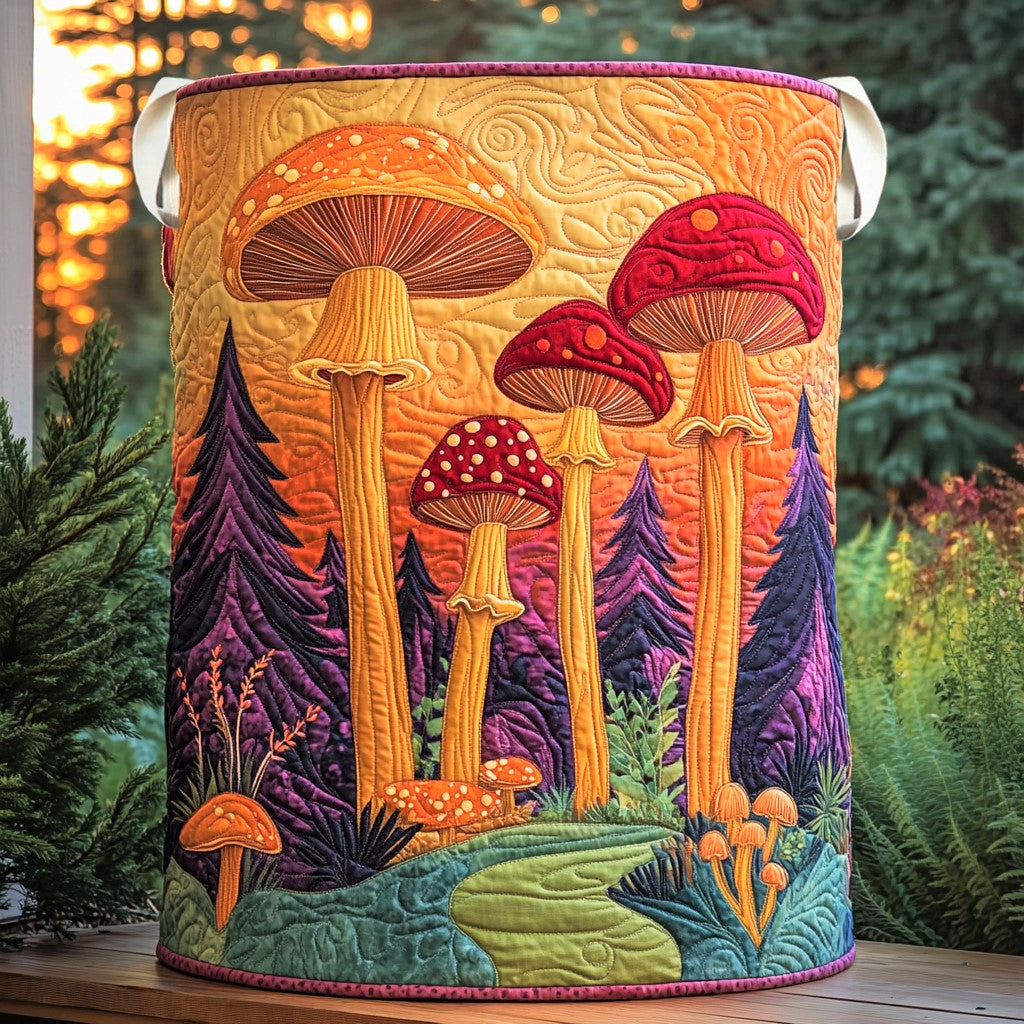 Enchanted Mushroom Laundry Basket Laundry Gifts, Housewarming Gift Ideas, Mother's Day Gifts