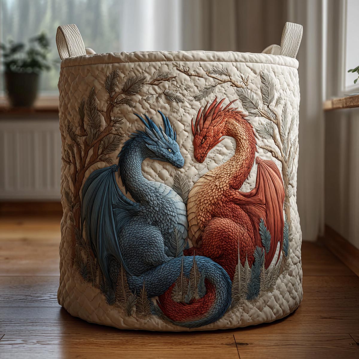 Eternal Flame Love Laundry Basket Laundry Gifts, Housewarming Gift Ideas, Mother's Day Gifts