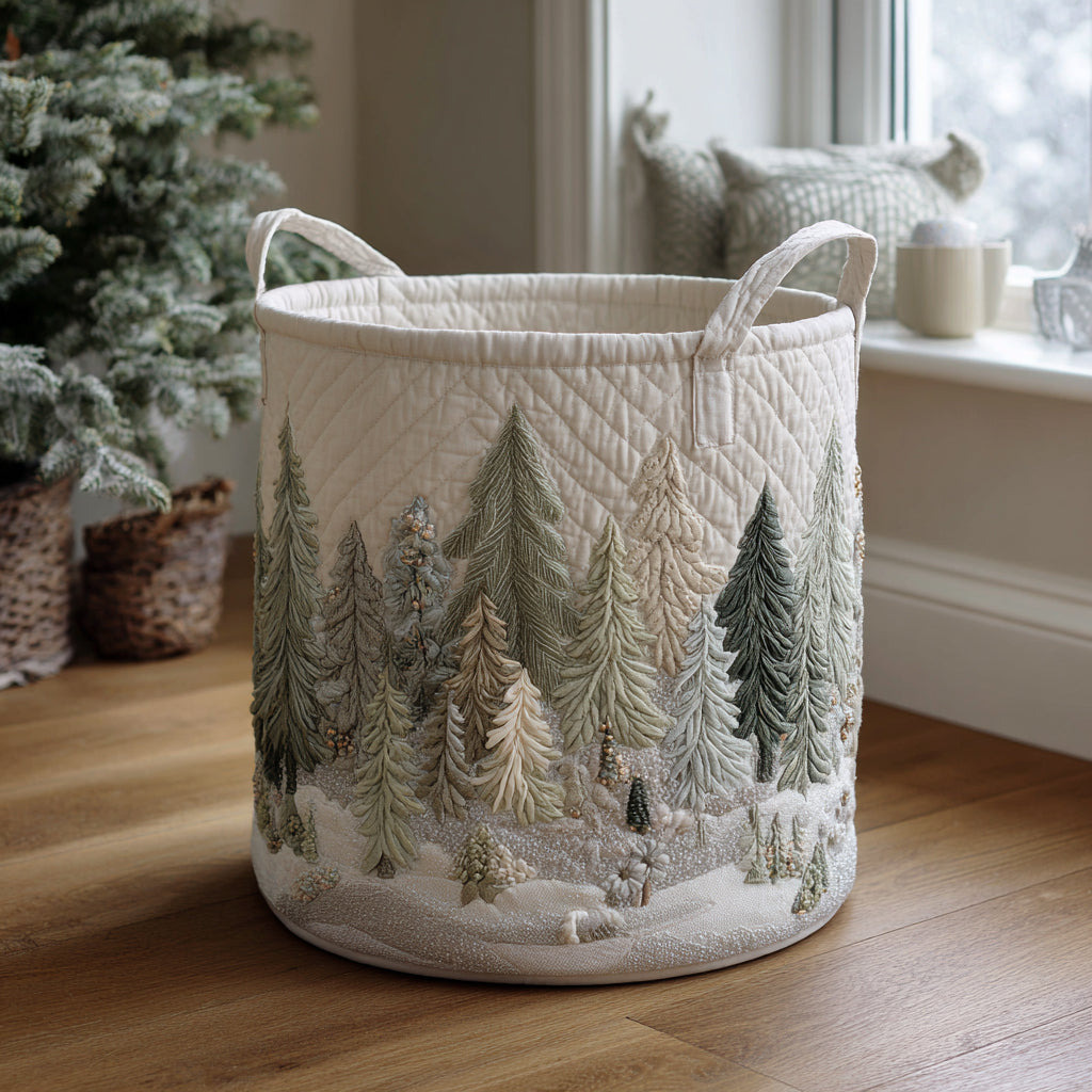 Forest Tranquil Laundry Basket Laundry Gifts, Housewarming Gift Ideas, Mother's Day Gifts