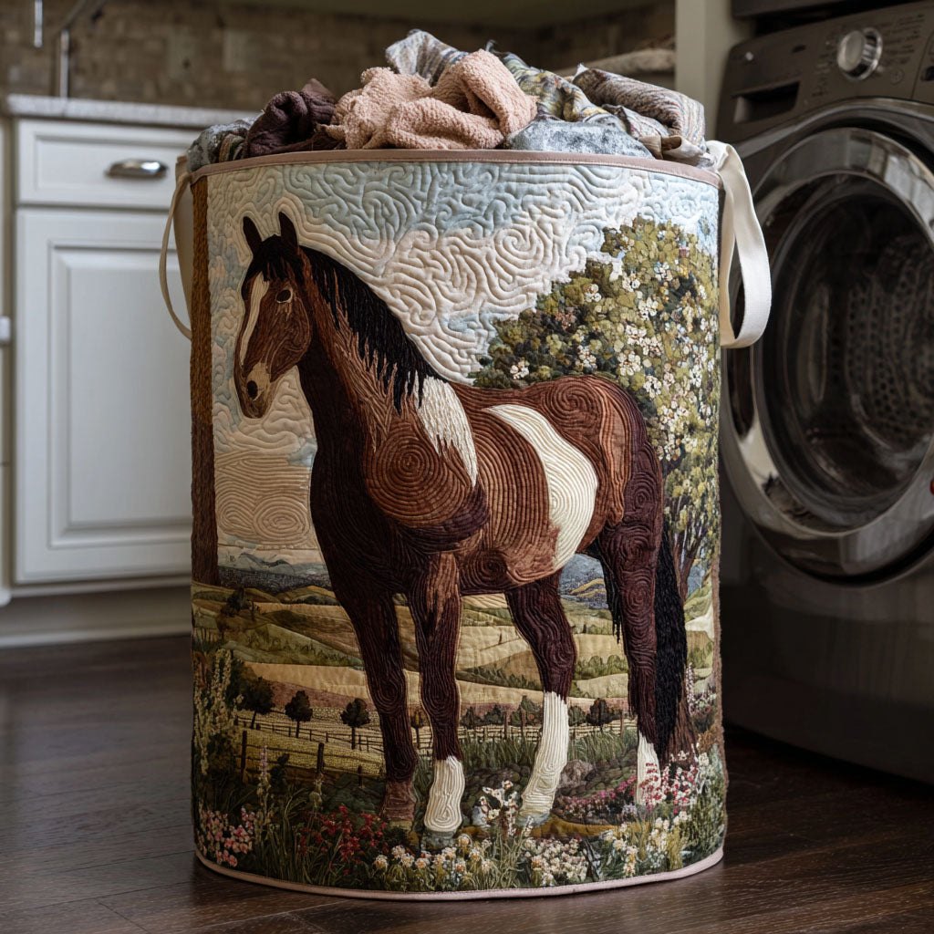 Horse Journey Laundry Basket Laundry Gifts, Housewarming Gift Ideas, Mother's Day Gifts