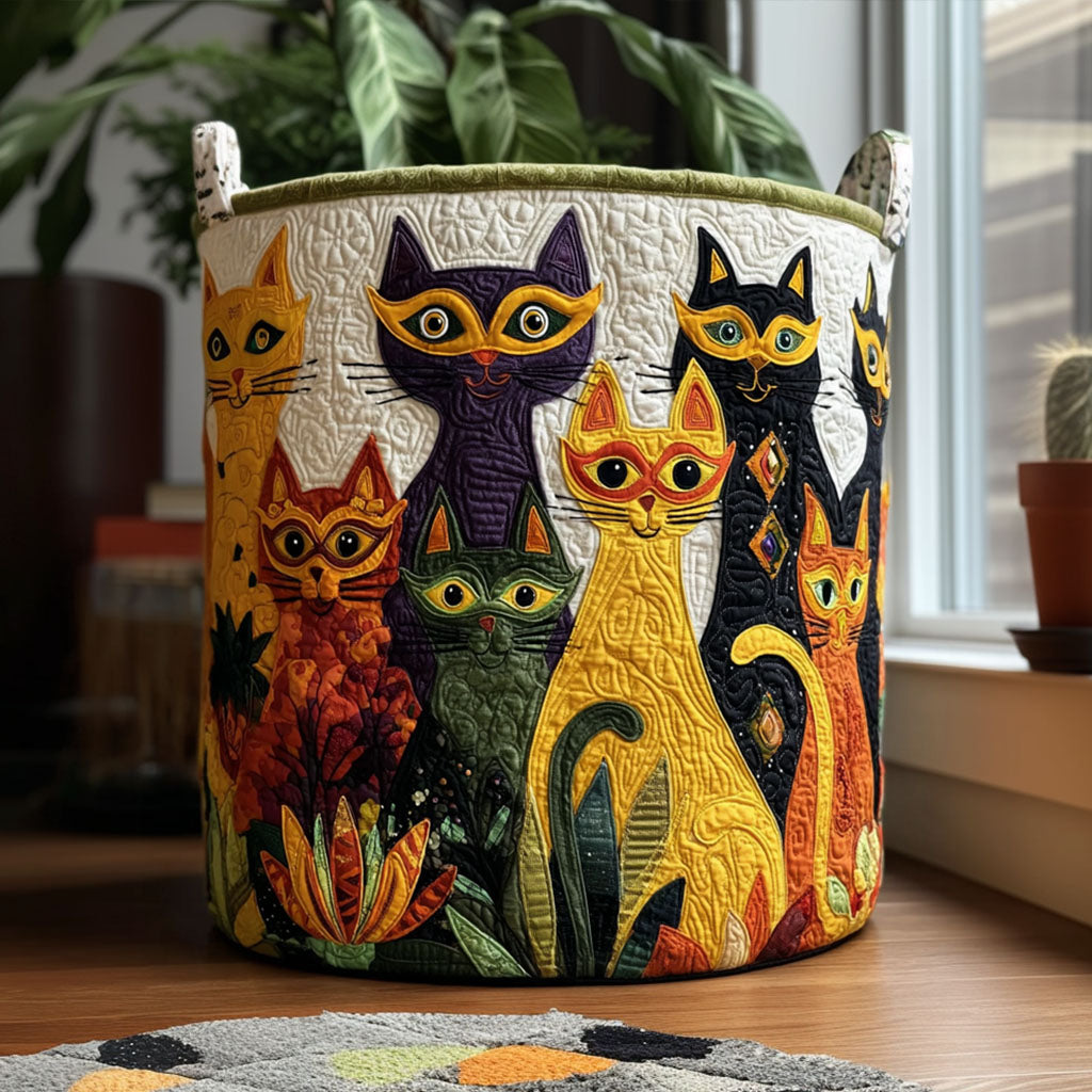 Krewe Cats Laundry Basket Laundry Gifts, Housewarming Gift Ideas, Mother's Day Gifts