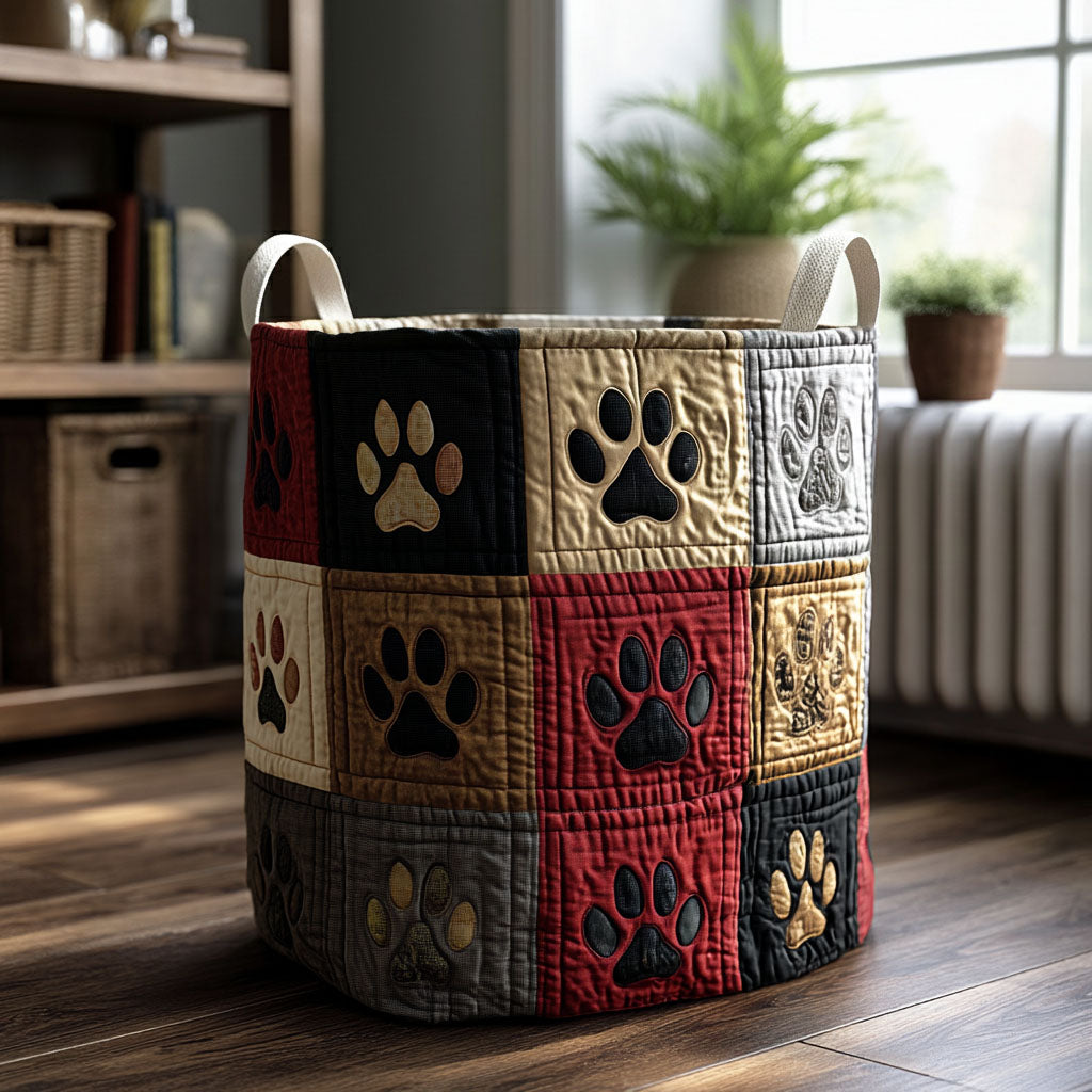 Lodge Life Pawwork Laundry Basket Laundry Gifts, Housewarming Gift Ideas, Mother's Day Gifts