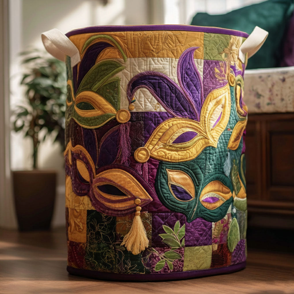 Mardi Enchantment Laundry Basket Laundry Gifts, Housewarming Gift Ideas, Mother's Day Gifts