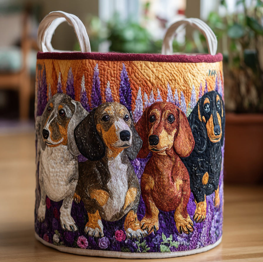 Sweater Pup Line Laundry Basket Laundry Gifts, Housewarming Gift Ideas, Mother's Day Gifts