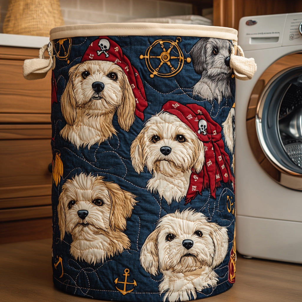 Treasure Hunt Pup Laundry Basket Laundry Gifts, Housewarming Gift Ideas, Mother's Day Gifts