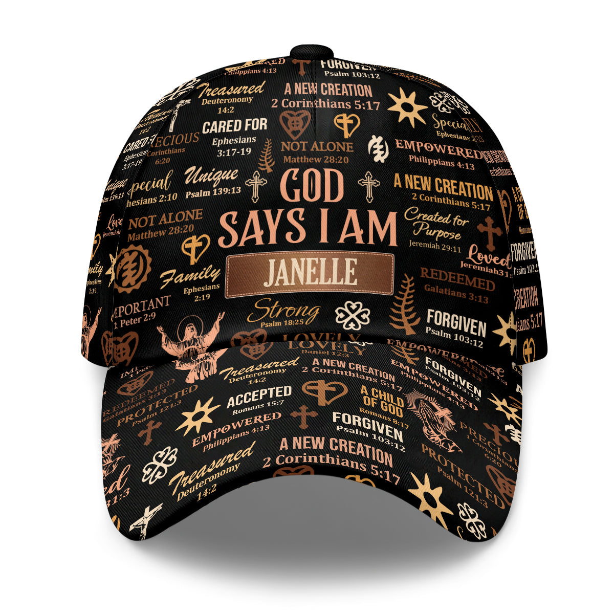 God Says I Am Classic Cap, Cap For Men, Christian Baseball Hats, Christian Gifts For Men