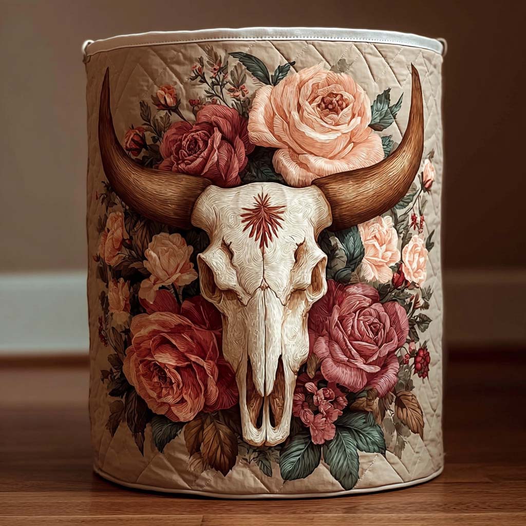 Western Blossom Laundry Basket Laundry Gifts, Housewarming Gift Ideas, Mother's Day Gifts