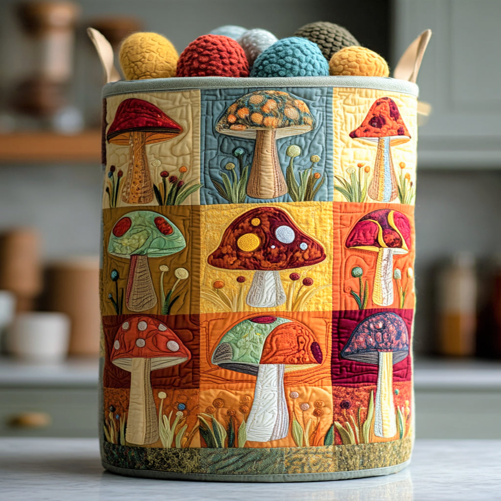 Whimsy Mushroom Laundry Basket Laundry Gifts, Housewarming Gift Ideas, Mother's Day Gifts