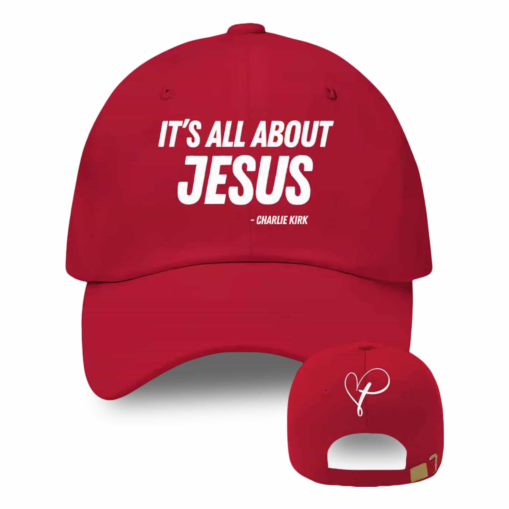 It's All About Jesus Print Baseball Cap, Cap For Men, Unique Mens Hats